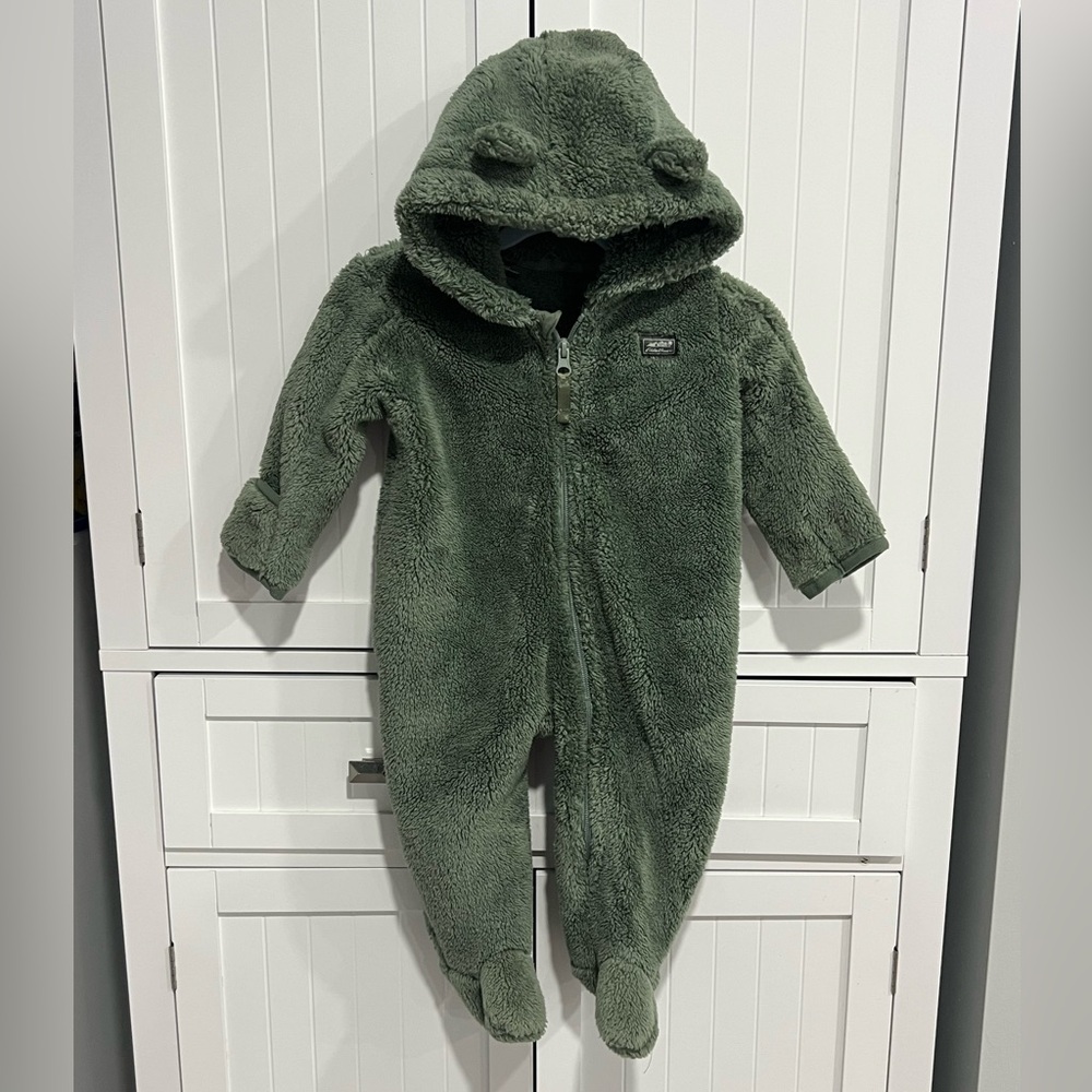 Eddie Bauer Baby Hooded Jumpsuit - Like New